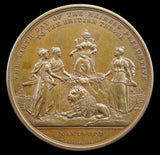 1837 Majority Of Princess Victoria 45mm Medal - By Halliday