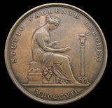 1807 London Institution 43mm Bronze Admission Medal - By Wyon
