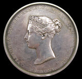 1837 Victoria Royal Academy Of Arts 55mm Silver Medal - By Wyon
