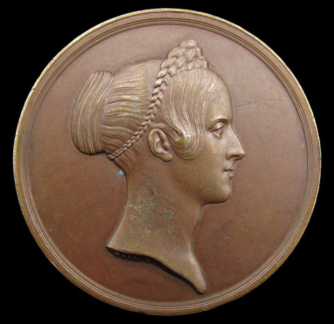1837 Duchess Of Sutherland 49mm Medal - By Bain