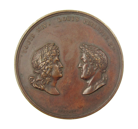 France 1837 Musee de Versailles 51mm Medal - By Montagny