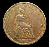 William IV 1837 Penny - GVF