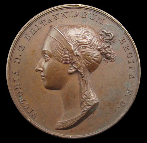 1838 Victoria Coronation Official Royal Mint Bronze Medal