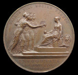 1838 Victoria Coronation Official Royal Mint Bronze Medal