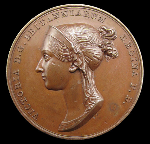 1838 Victoria Coronation Official Royal Mint Bronze Medal