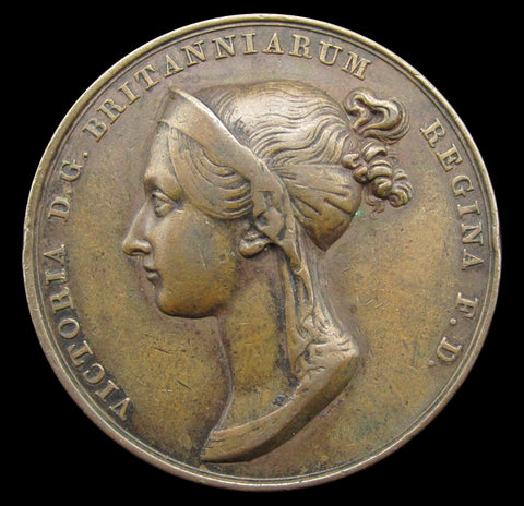 1838 Victoria Coronation Official Royal Mint Bronze Medal