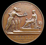 1838 Victoria Coronation Official Royal Mint Bronze Medal