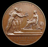 1838 Victoria Coronation Official Royal Mint Bronze Medal
