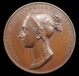 1838 Victoria Coronation Official Royal Mint Bronze Medal