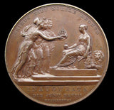 1838 Victoria Coronation Official Royal Mint Bronze Medal