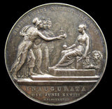 1838 Coronation Of Victoria Official 36mm Silver Medal