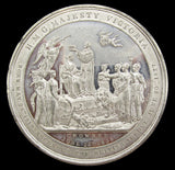 1838 Victoria Coronation 64mm Medal - By Davis