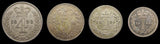 Victoria 1838 Full Maundy Set