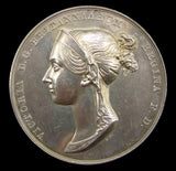 1838 Coronation Of Victoria Official Silver Medal - Cased