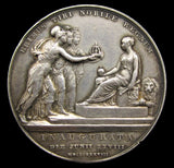 1838 Coronation Of Victoria Official 36mm Silver Medal