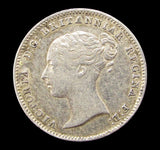 Victoria 1838 Threepence - GVF
