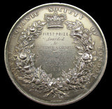1839 Royal Botanic Society Prize 51mm Silver Medal - By Wyon
