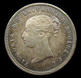 Victoria 1839 Maundy Fourpence - EF