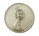 1837 Majority Of Princess Victoria 52mm Medal - By Davis