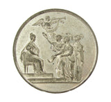 1837 Majority Of Princess Victoria 52mm Medal - By Davis