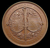 1840 Marriage Of Victoria & Albert 46mm Medal - By Wyon