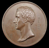 1841 Sir Benjamin Brodie 73mm Medal - By W.Wyon