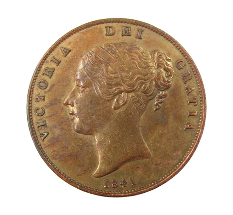 Victoria 1841 Penny - Colon After REG - NEF