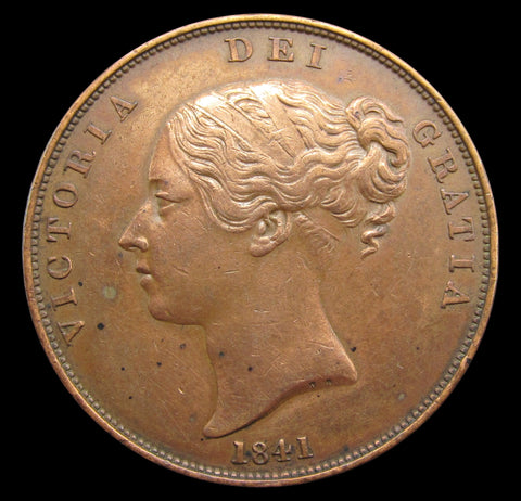 Victoria 1841 Penny - GVF