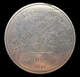 1841 Opium Wars Hand Engraved Token - Battle Of The Bogue