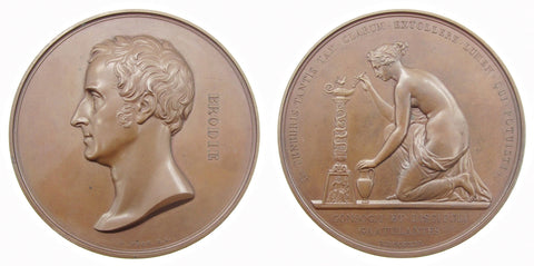 1841 Sir Benjamin Brodie Bronze Medal - By W.Wyon