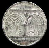 1843 Thames Tunnel Opened Brunel 44mm Medal - By Davis