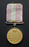 1842 Candahar, Ghuznee, Cabul Gilt Specimen Medal In Glass Lunettes - By Wyon