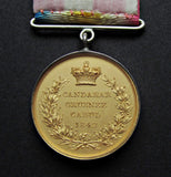 1842 Candahar, Ghuznee, Cabul Gilt Specimen Medal In Glass Lunettes - By Wyon