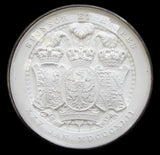 1842 Visit Of Frederick William IV Of Prussia 46mm Silver Medal - By Wyon