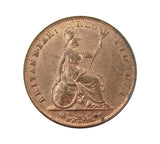 Victoria 1843 Farthing - UNC