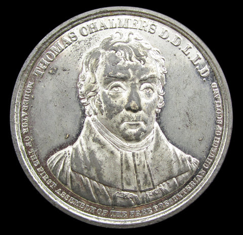 1843 Reverend Dr Thomas Chalmers 44mm WM Medal
