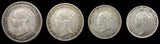 Victoria 1844 Full Maundy Set