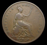 Victoria 1845 Penny - VG