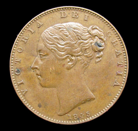 Victoria 1845 Farthing - EF