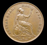 Victoria 1845 Farthing - EF