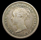 Victoria 1847 Maundy Fourpence - GEF