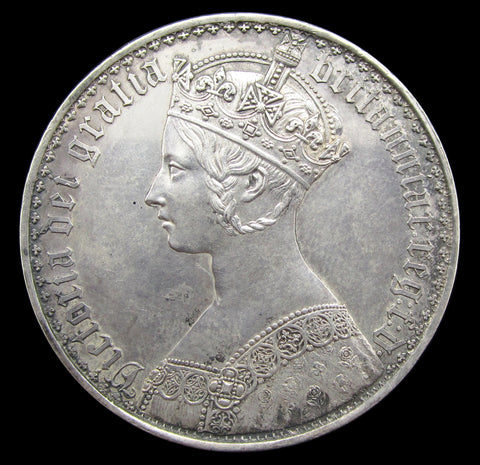 Victoria 1847 Gothic Proof Crown - GEF