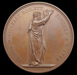1848 Church Missionary Society 58mm Bronze Medal - By Wyon