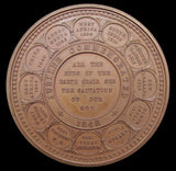 1848 Church Missionary Society 58mm Bronze Medal - By Wyon