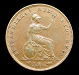 Victoria 1849 Farthing - GEF