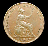 Victoria 1849 Farthing - GEF