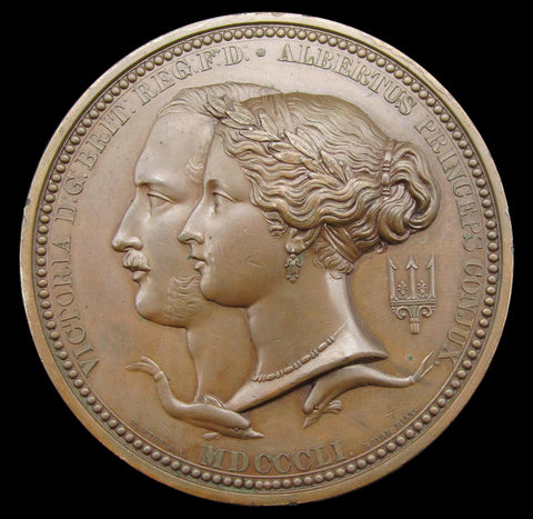 1851 Great Exhibition 77mm Prize Medal - By Wyon