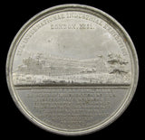 1851 Great Exhibition 51mm White Metal Medal - By Allen & Moore