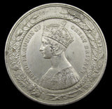 1851 Great Exhibition 51mm White Metal Medal - By Allen & Moore