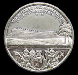 1851 Great Exhibition 38mm White Metal Medal - By Allen & Moore